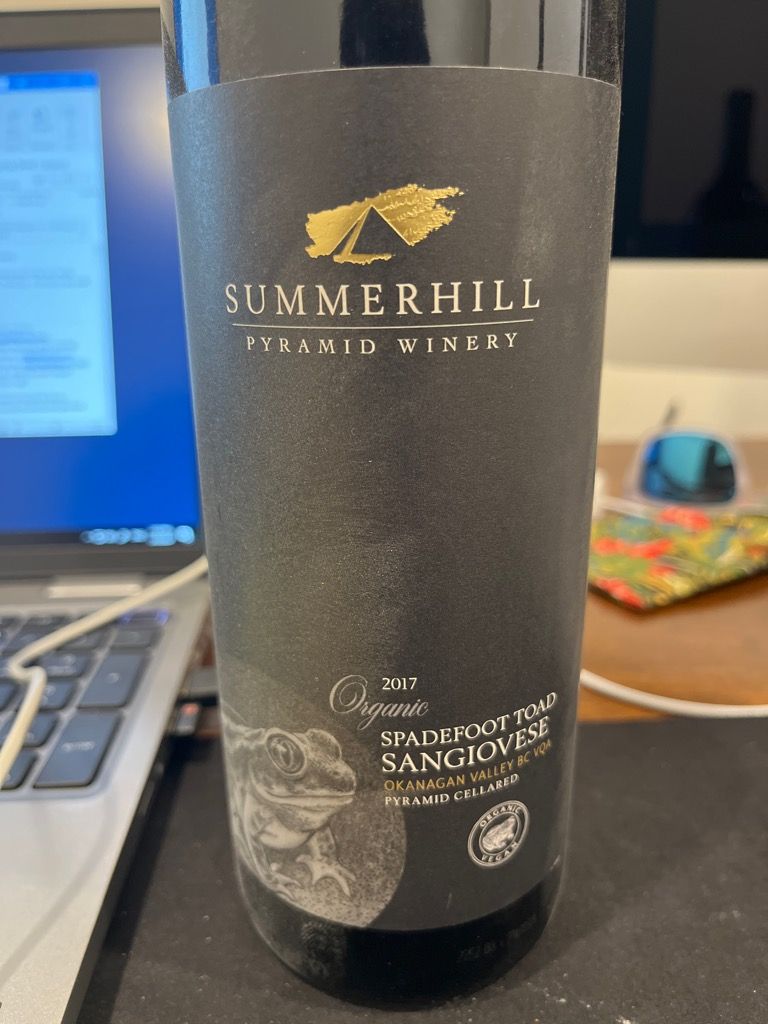 2016 Summerhill Pyramid Winery Sangiovese Organic Pyramid Cellared 2016-summerhill-pyramid-winery-sangiovese-organic-pyramid-cellared