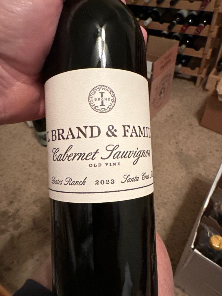 2023 I. Brand & Family Cabernet Sauvignon Bates Ranch, USA, California ...