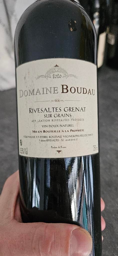 2020 Domaine Boudau Rivesaltes Grenat Sur Grains, France, Languedoc ...