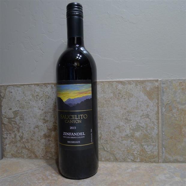 2015 Saucelito Canyon Zinfandel Backroads, USA, California, Central