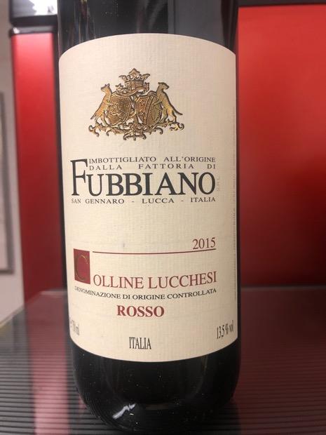 2015 Fattoria Di Fubbiano Colline Lucchesi Riserva San