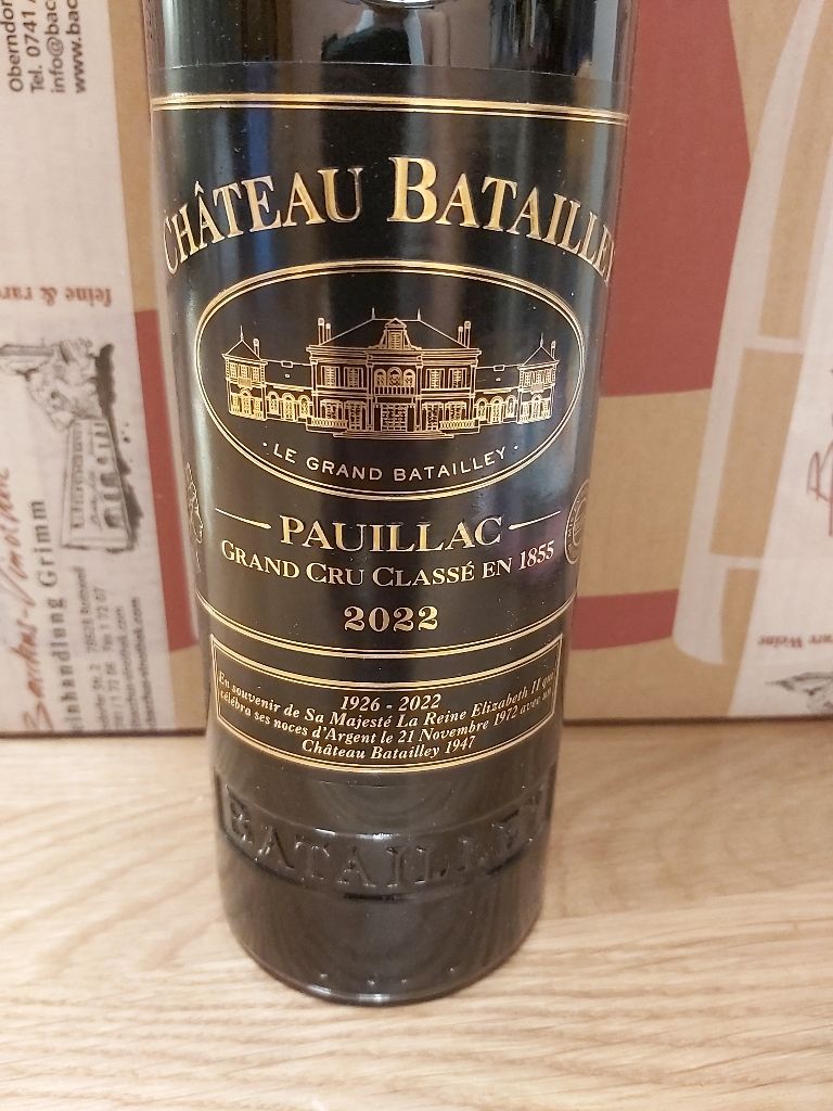 2022 Château Batailley - CellarTracker