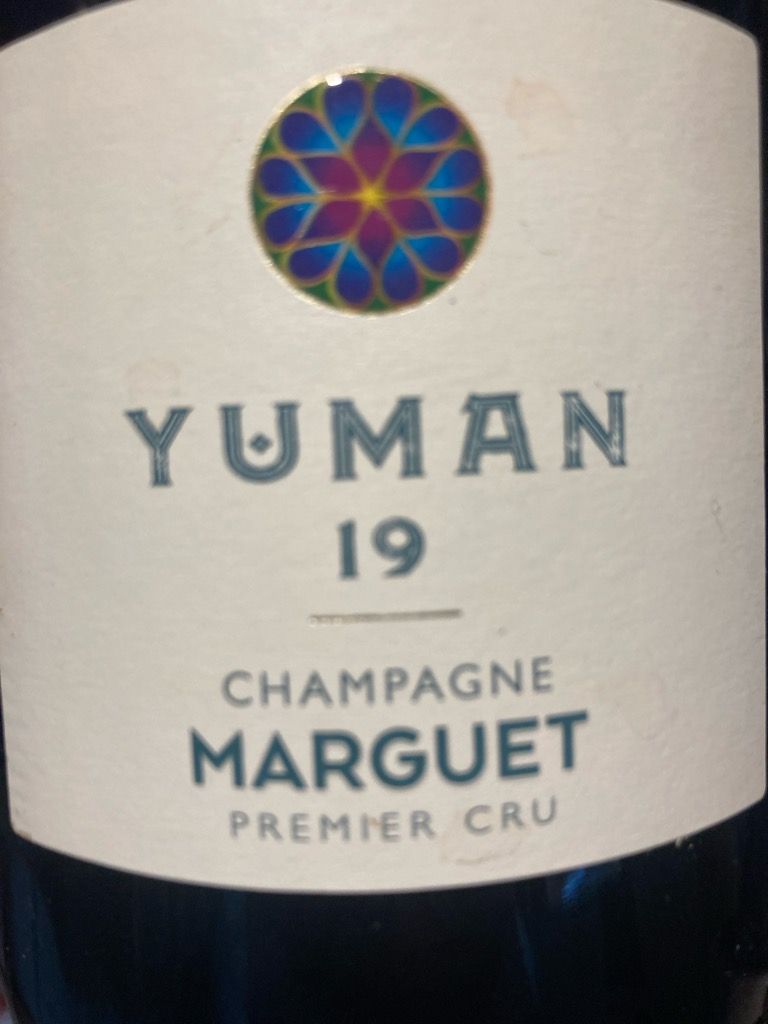 ワイン Yuman 19 Champagne Marguet 750ml 7200] Yuman 19 Premier Cru Champagne Marguet / ヤーマン 19