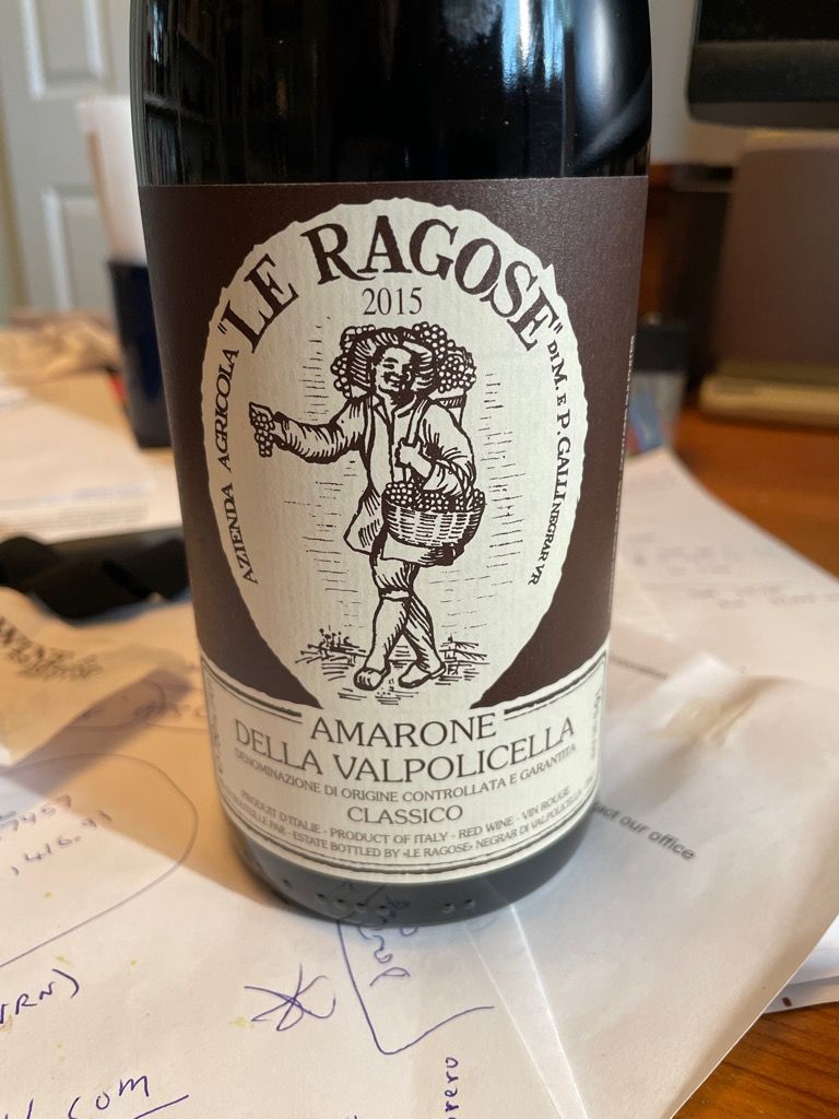 2015 Le Ragose Amarone della Valpolicella Classico - CellarTracker