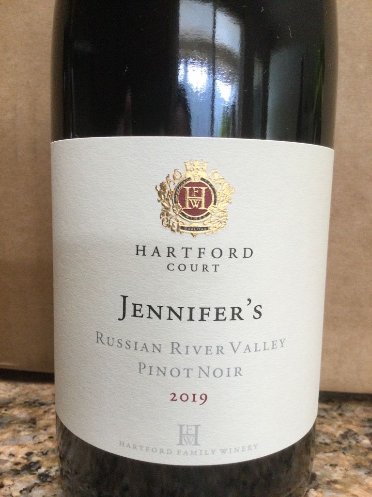 2019 Hartford / Hartford Court Pinot Noir Jennifer s USA California