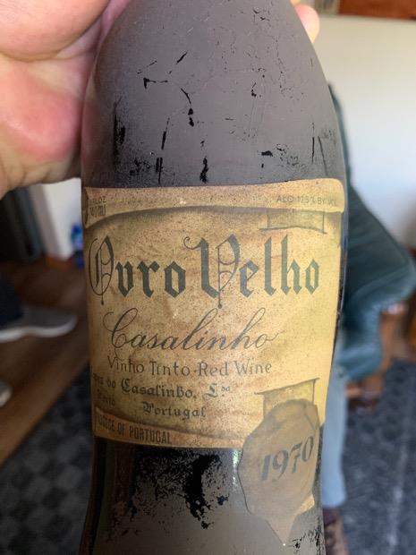 1957 Caves do Casalinho Vinho Regional Beiras Ouro Velho