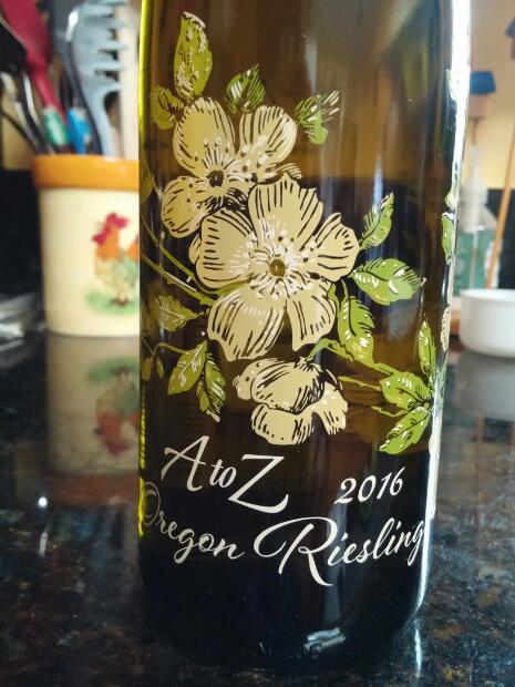 2016 A to Z Wineworks Riesling Oregon, USA, Oregon - CellarTracker