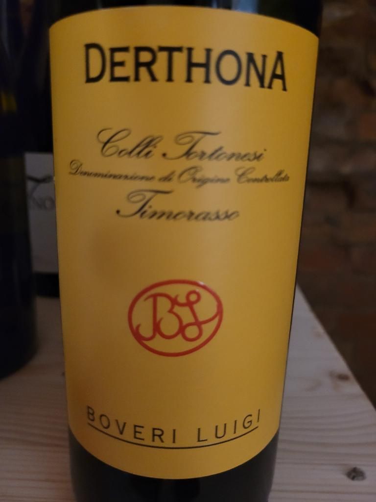 2019 Luigi Boveri Timorasso Colli Tortonesi Derthona Italy Piedmont 