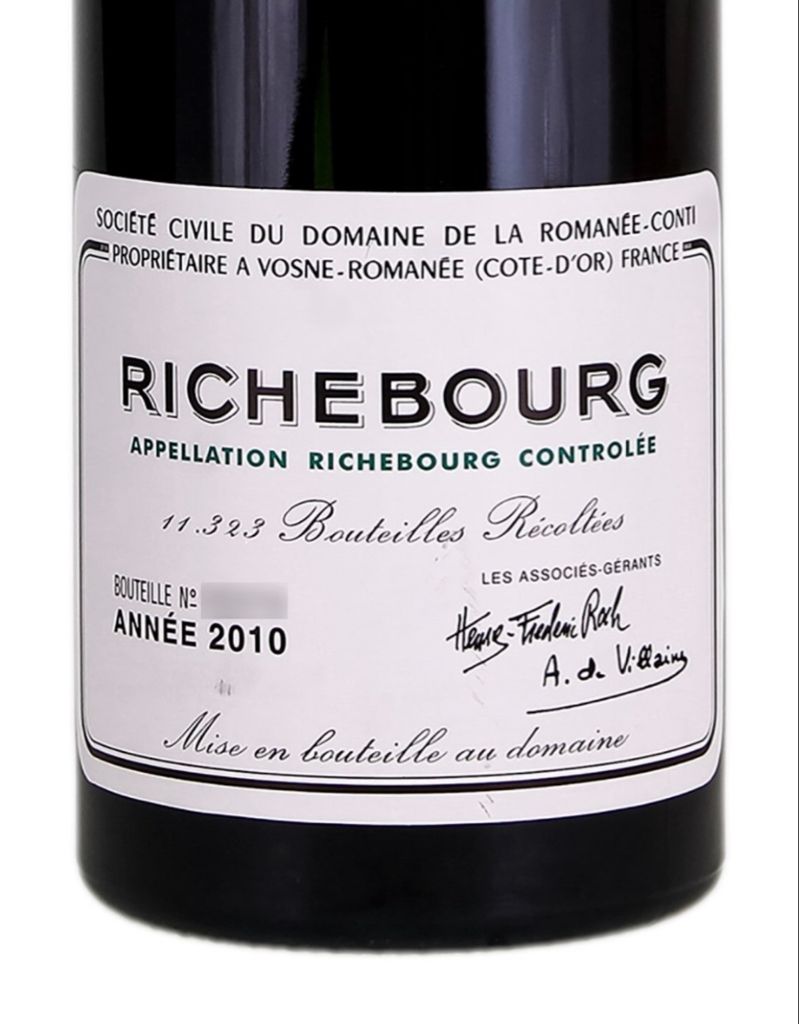 【空瓶です】Richebourg 2014 750ml 2014 Domaine de la Romanée-Conti Richebourg - CellarTracker