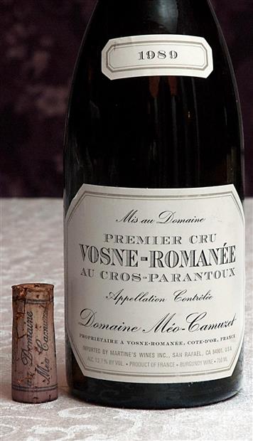 2011 Vosne-Romanée Domaine Méo-Camuzet 2011 Vosne-Romanée Domaine Méo-Camuzet 2011 Domaine Méo