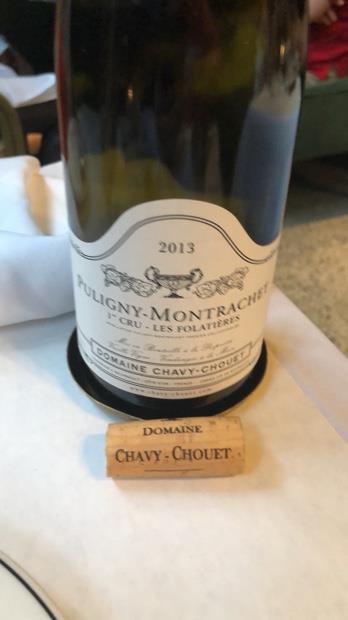 2013 Domaine Chavy-Chouet Puligny-Montrachet 1er Cru Les