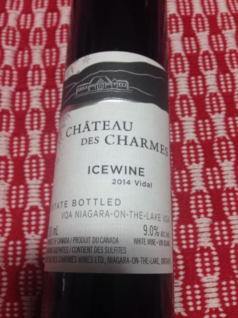2014 Château des Charmes Vidal Icewine - CellarTracker