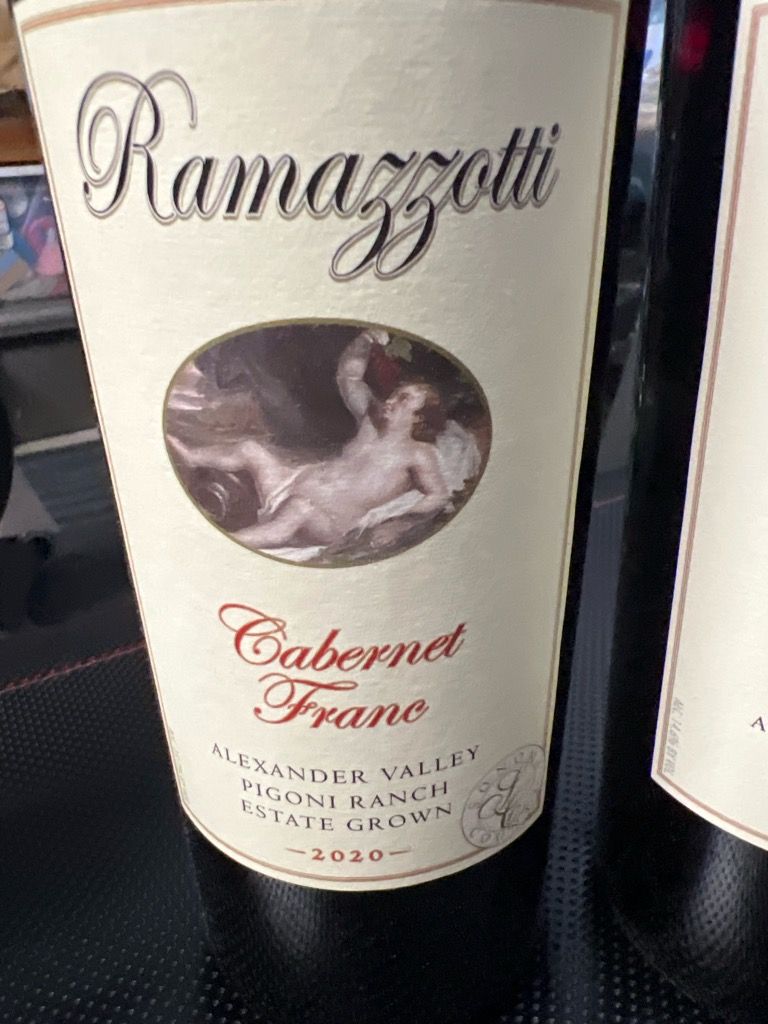 2020 Ramazzotti Wines Franc Pigoni Ranch, USA, California