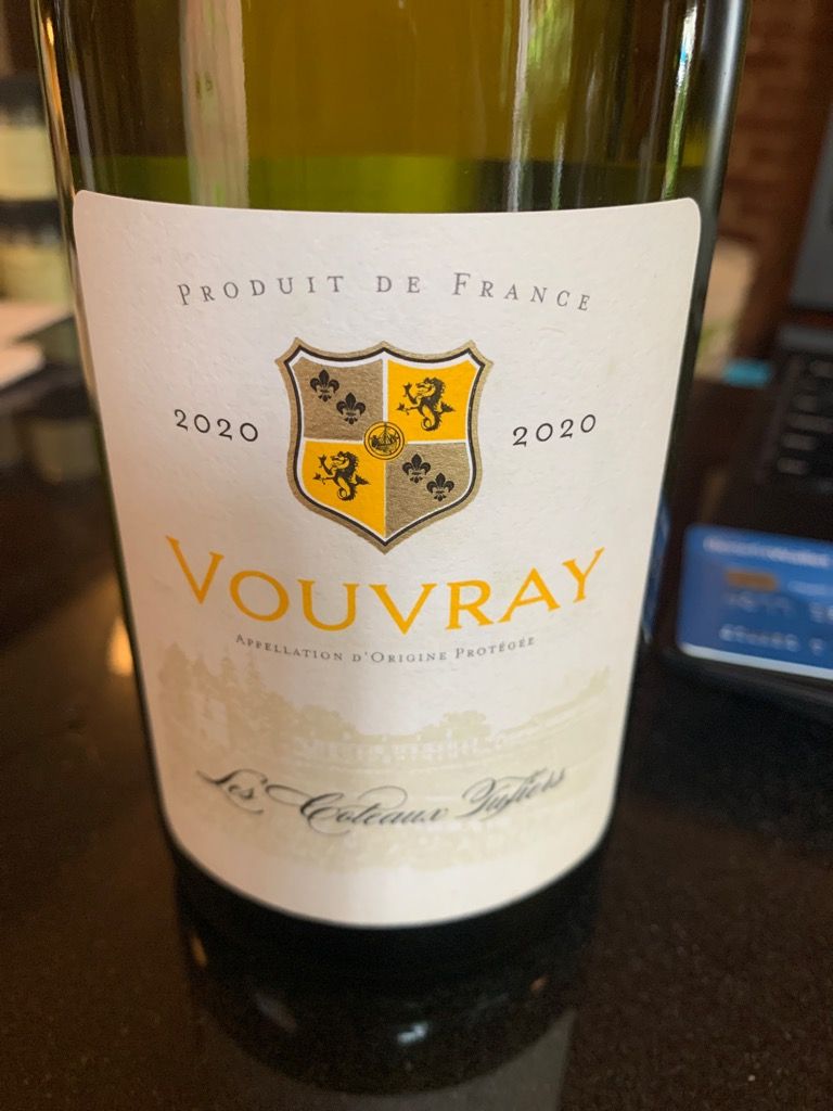 2020 Boutinot Vouvray DemiSec Les Coteaux Tufiers, France, Loire