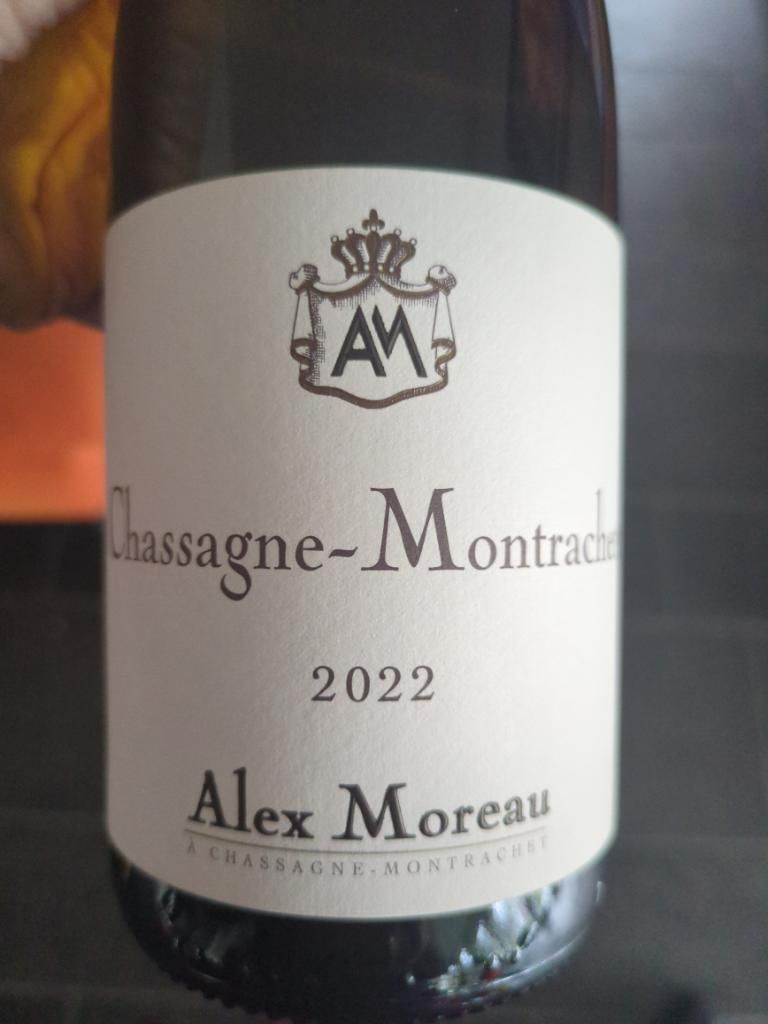 2022 Alex Moreau Chassagne-Montrachet - CellarTracker