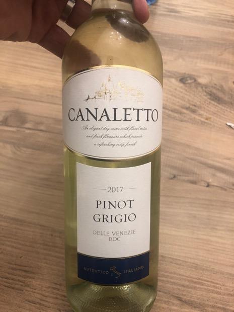 2017 Canaletto Pinot Grigio Delle Venezie, Italy, Delle Venezie ...