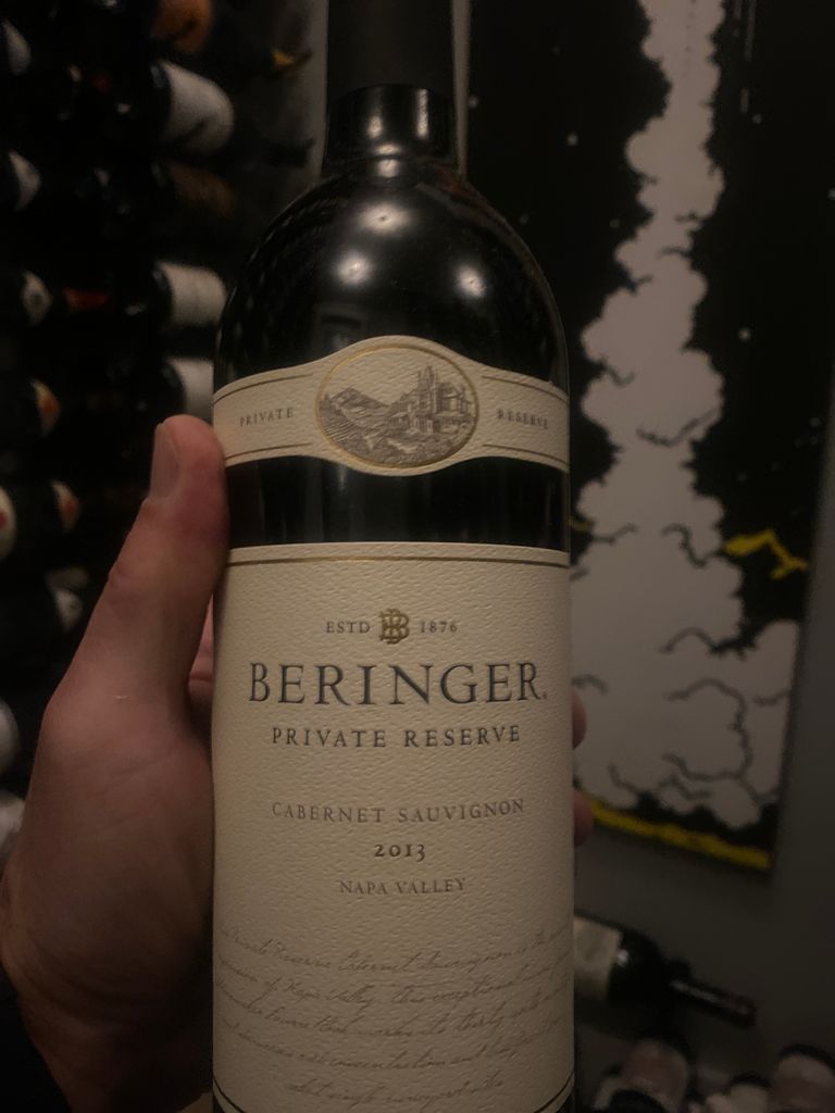 2013 Beringer Vineyards Cabernet Sauvignon Private Reserve 2013 Beringer Vineyards Cabernet Sauvignon Private Reserve