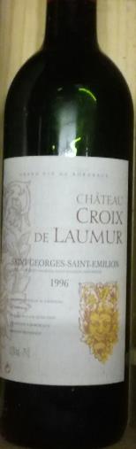 1996 Château Croix De Laumur - CellarTracker