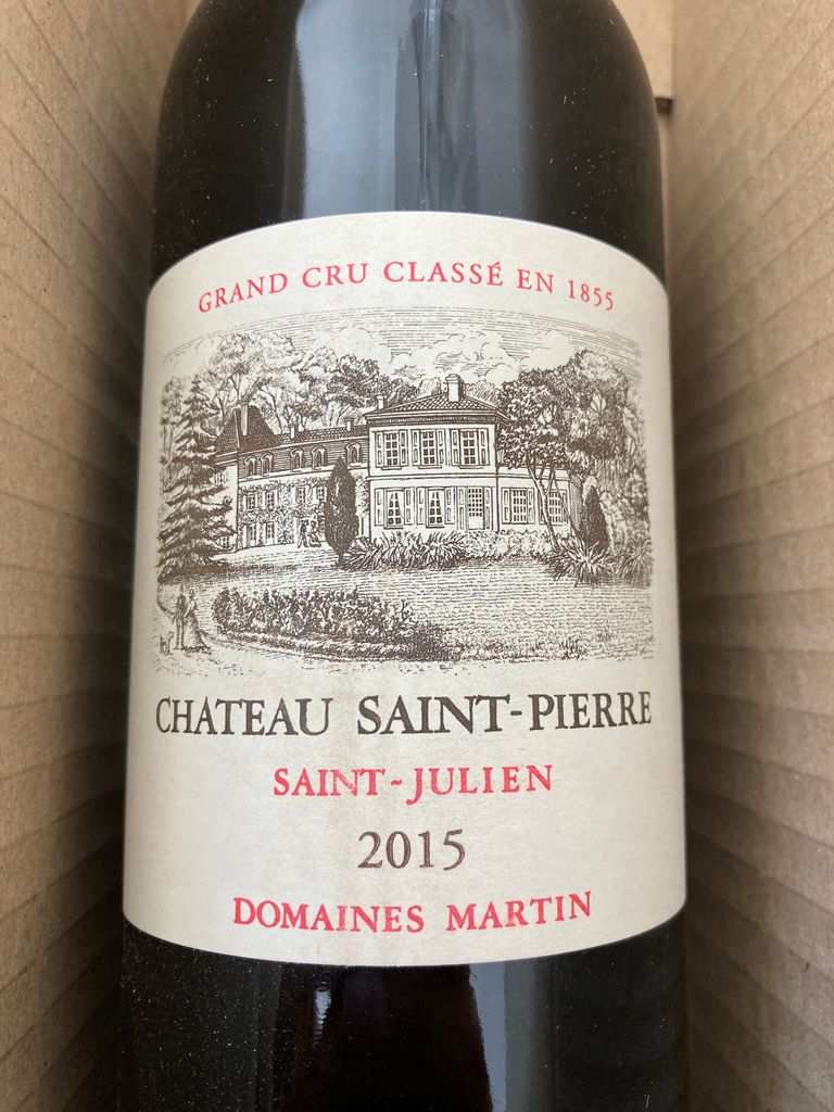 2015 Château Saint-Pierre - CellarTracker