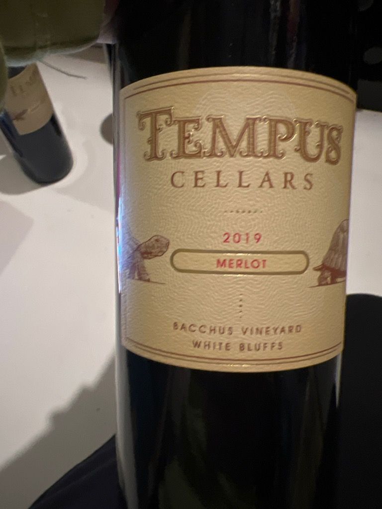 2019 Tempus Cellars Merlot Bacchus Vineyard, USA, Washington, Columbia