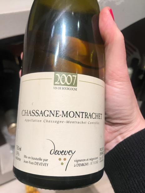 2007 Jean-Yves Devevey Chassagne-Montrachet - CellarTracker
