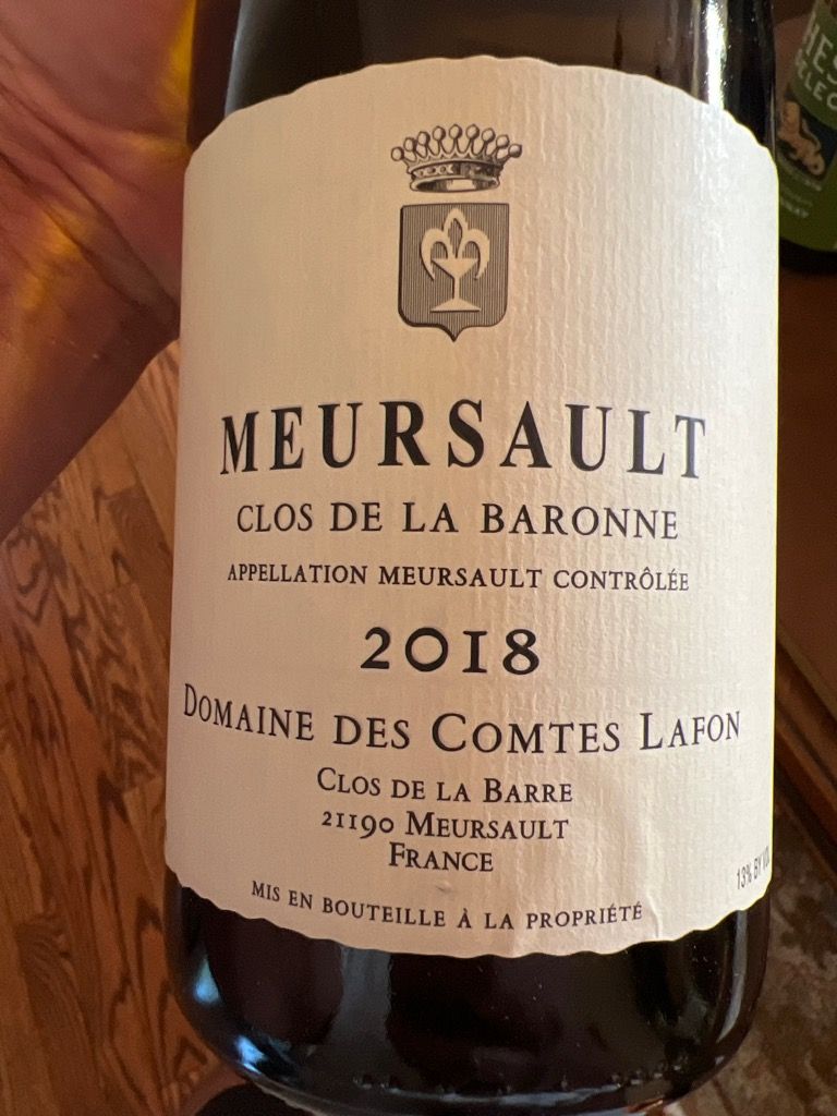 Domaine des Comtes Lafon 2017 木箱 2017 Domaine des Comtes Lafon Meursault Clos de la Baronne