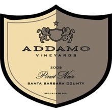 2005 Addamo Estate Vineyards Pinot Noir, USA, California, Central Coast ...