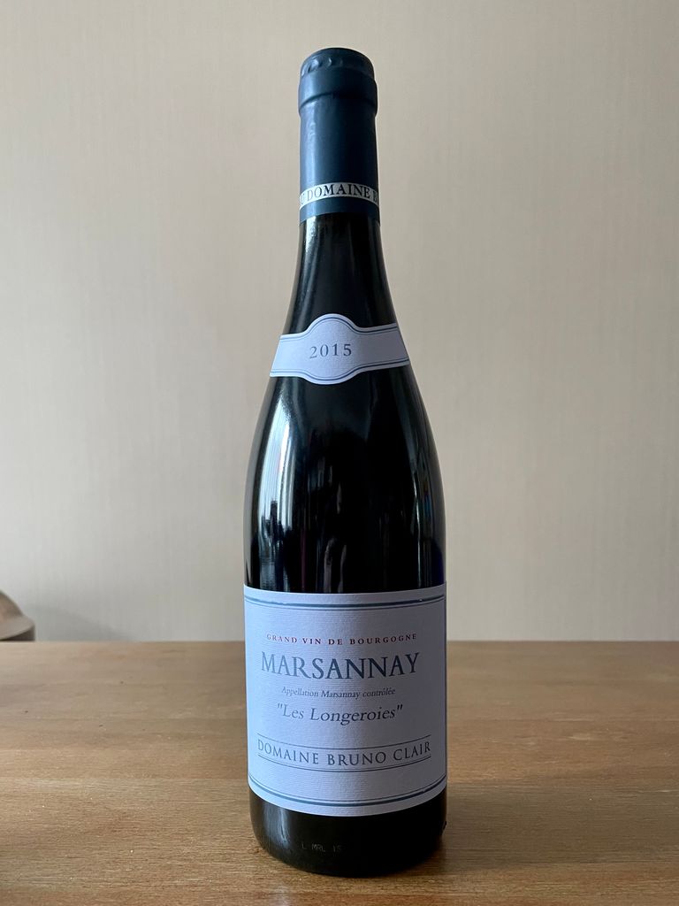 2015 Domaine Bruno Clair Marsannay Les Longeroies La Murée, France ...