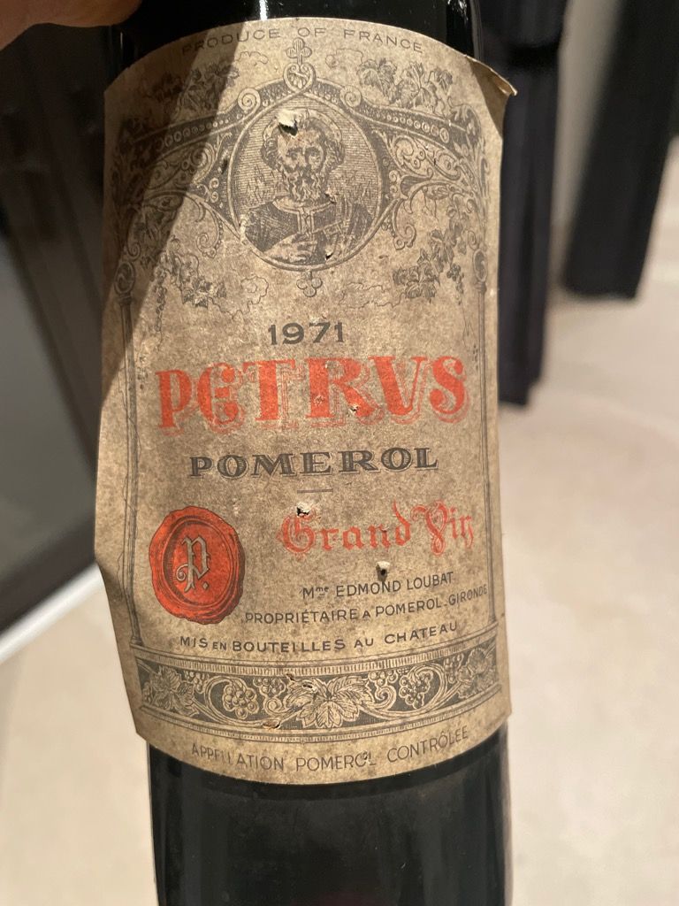 1969 Pétrus - CellarTracker