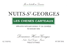 2021 Domaine Henri Gouges Nuits St. Georges 1er Cru Les Chênes Carteaux ...