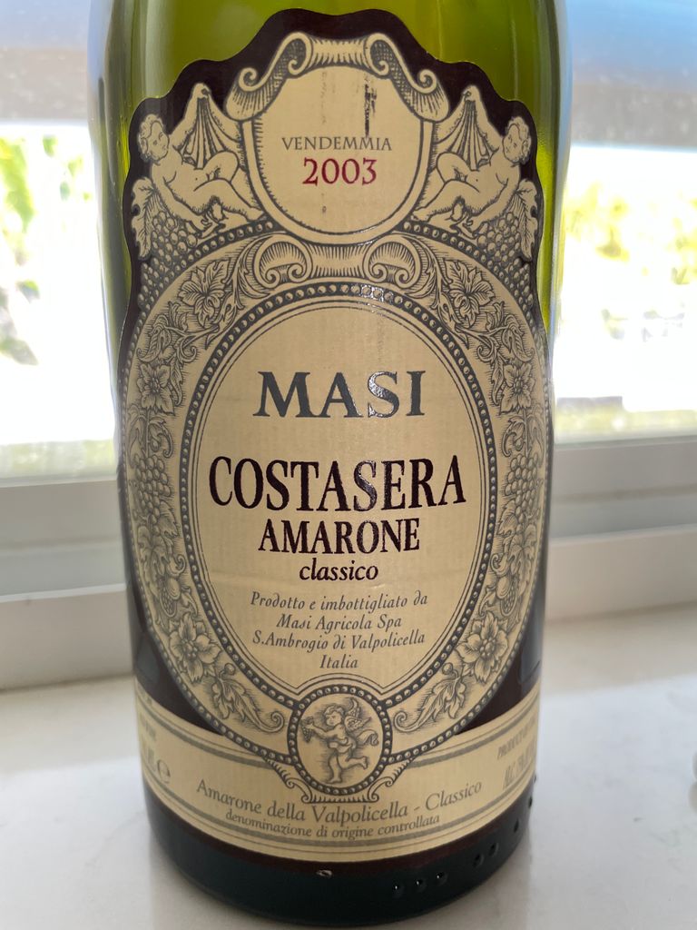2003 Masi Amarone della Valpolicella Classico Costasera