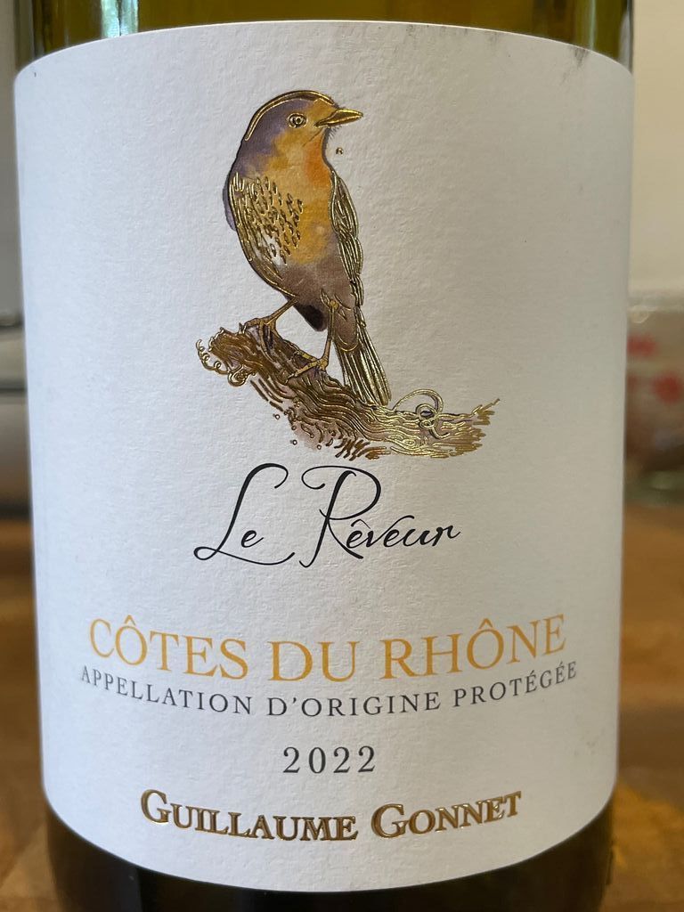 2022 Guillaume Gonnet Côtes du Rhône Le Rêveur Blanc - CellarTracker
