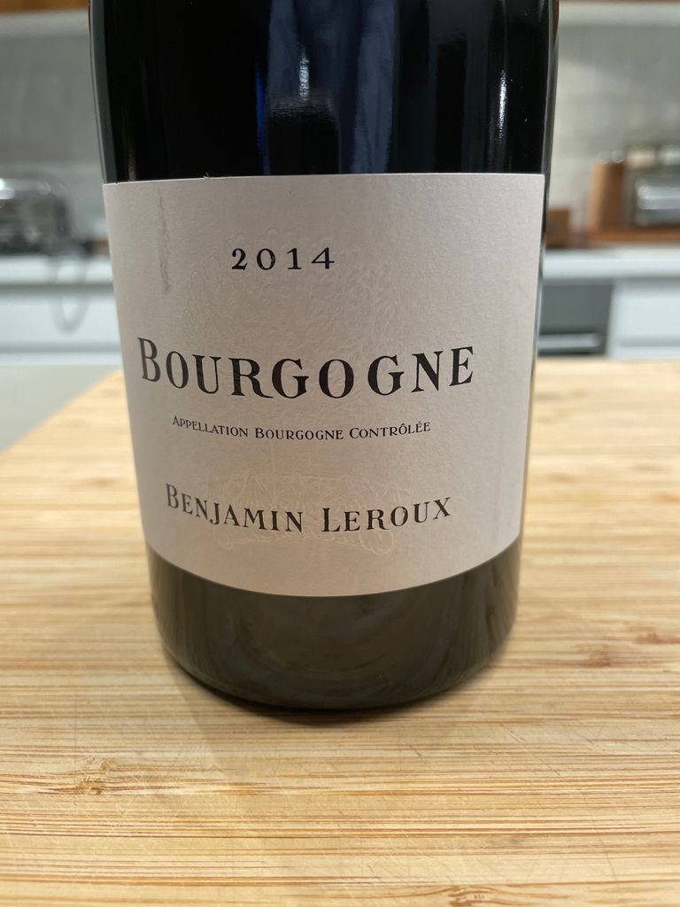 Benjamin Leroux Bourgogne 2014 ワイン 2014 Benjamin Leroux Bourgogne - CellarTracker