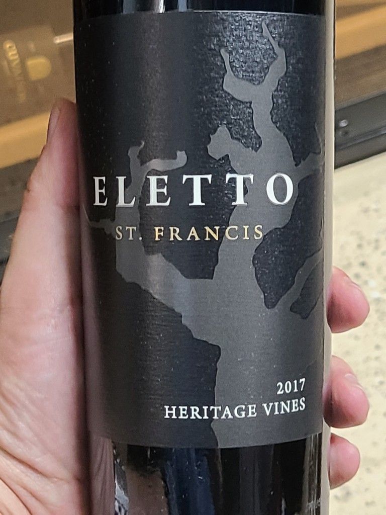 2017 St. Francis Eletto Heritage Vines, USA, California, Sonoma County