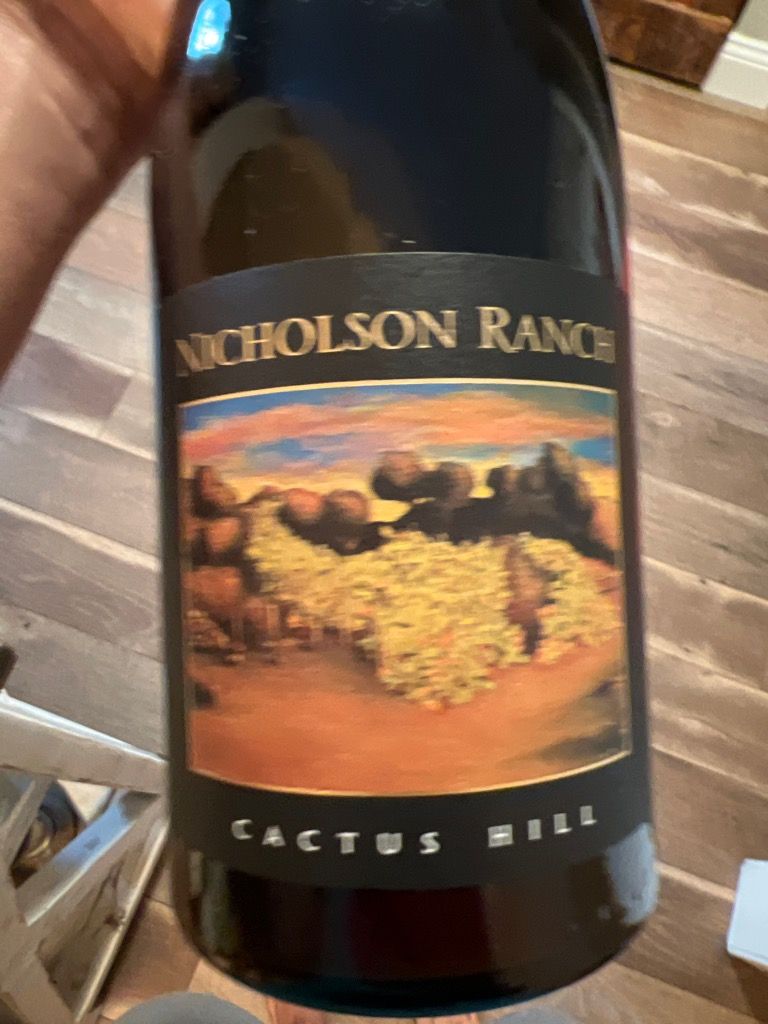 Nicholson Ranch Wine 2019 Nicholson Ranch Pinot Noir Cactus Hill, USA, California, Sonoma ...
