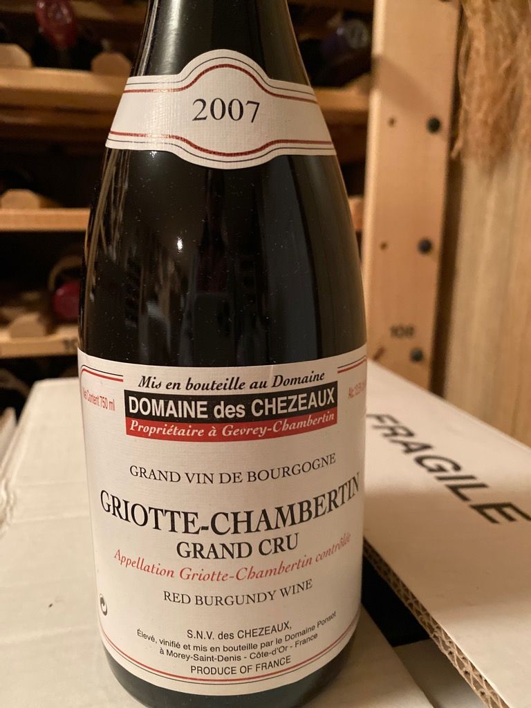 2023 Domaine des Chezeaux Griotte-Chambertin - CellarTracker