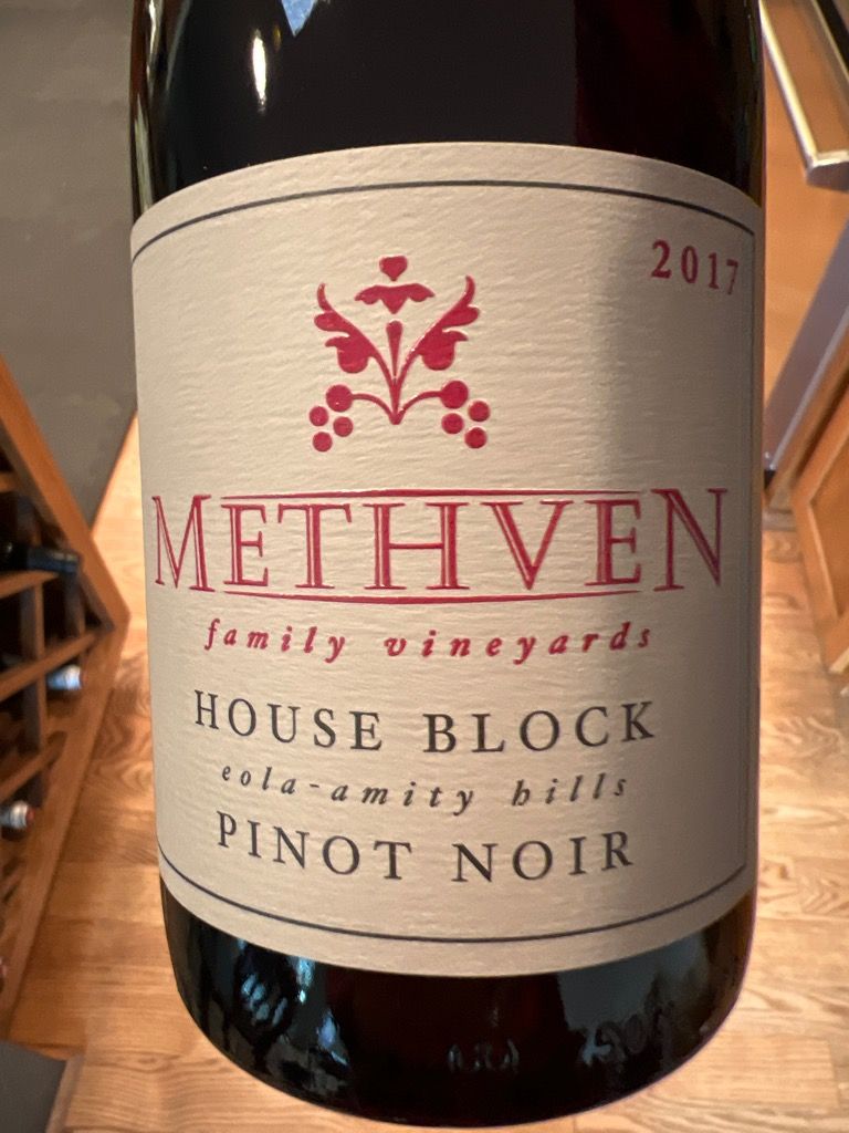 2018 Methven Family Vineyards Pinot Noir House Block, USA, Oregon