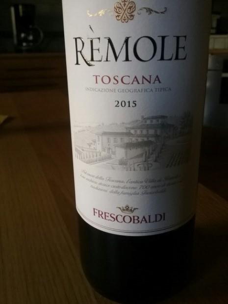 2015 Marchesi de' Frescobaldi Rèmole Toscana IGT, Italy, Tuscany ...