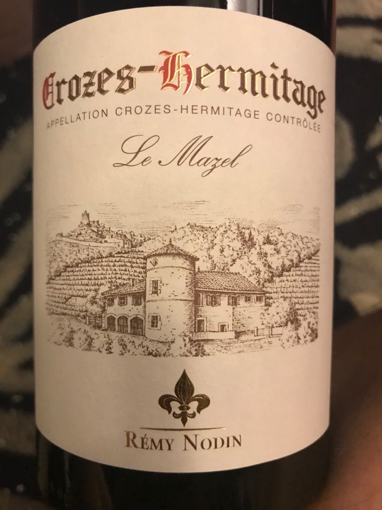 2020 Remy Nodin Crozes Hermitage Le Mazel France Rh ne Northern 2020-remy-nodin-crozes-hermitage-le-mazel-france-rh-ne-northern