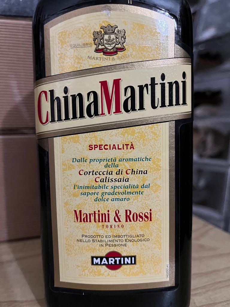 Martini and Rossi China Martini