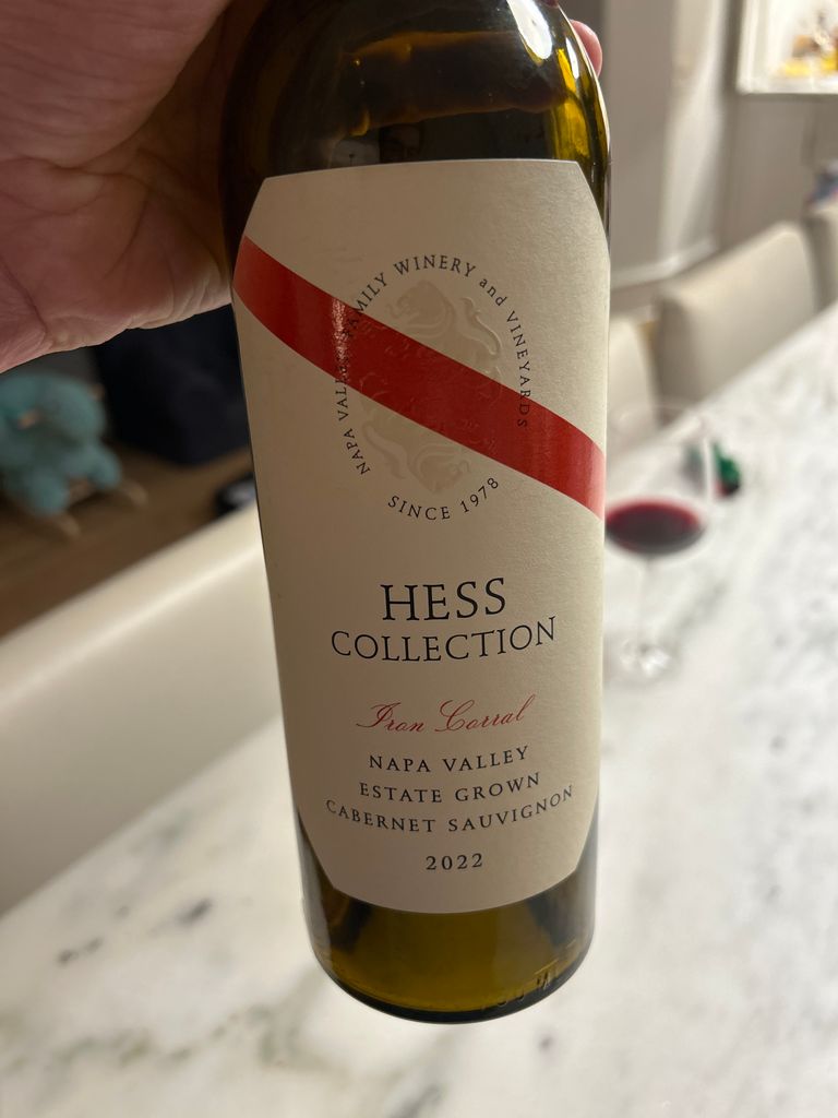Napa Wine ヘス アイロンコーラル 2019 ヘス ”アイロン・コーラル” カベルネソーヴィニヨン