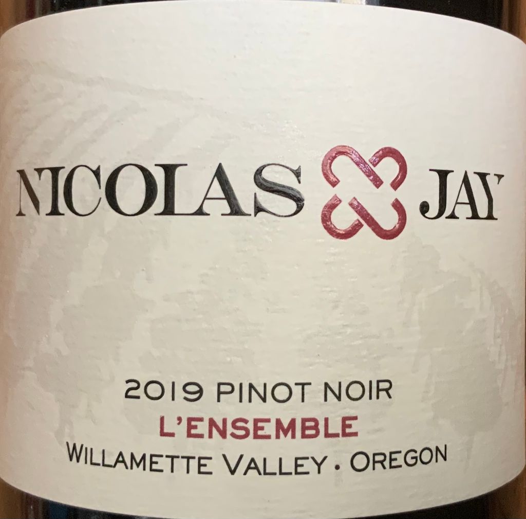 2019 Domaine Nicolas-Jay Pinot Noir L'Ensemble - CellarTracker