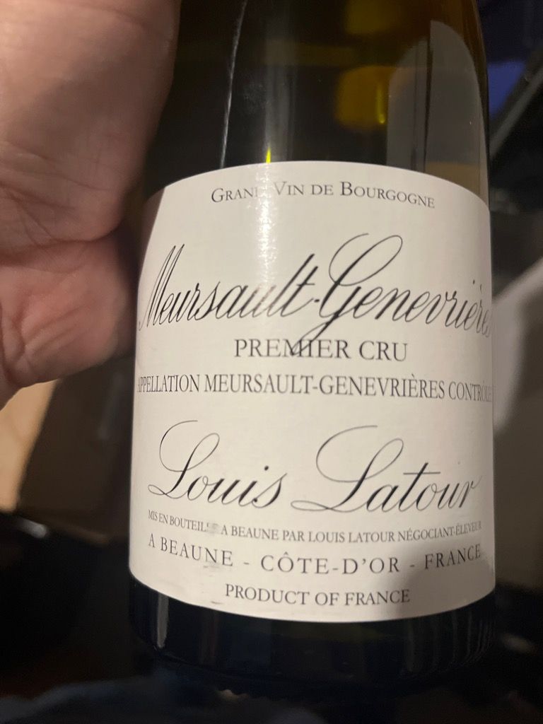 ワイン Louis Latour Meursault 2017 750ml Louis Latour Meursault 1er Chateau de Blagny