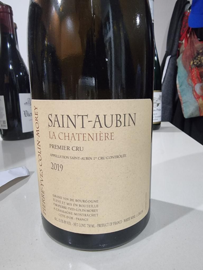 2019 Pierre-Yves Colin-Morey Saint-Aubin 1er Cru La Chatenière Blanc -  CellarTracker