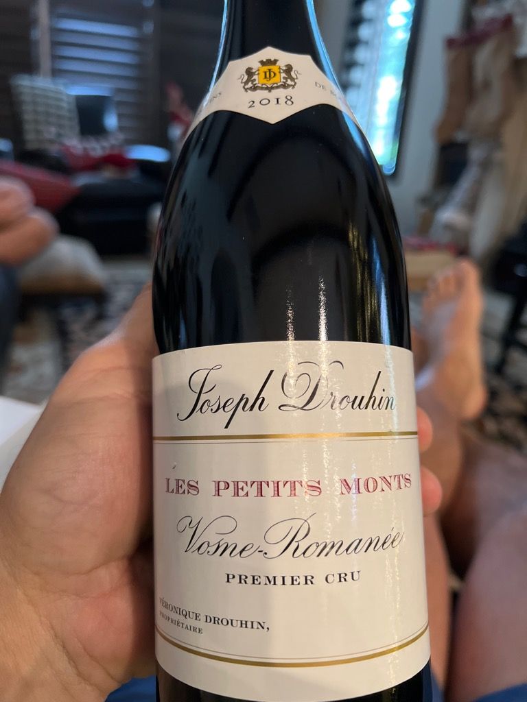 2018 Joseph Drouhin Vosne-Romanée 1er Cru Les Petits Monts