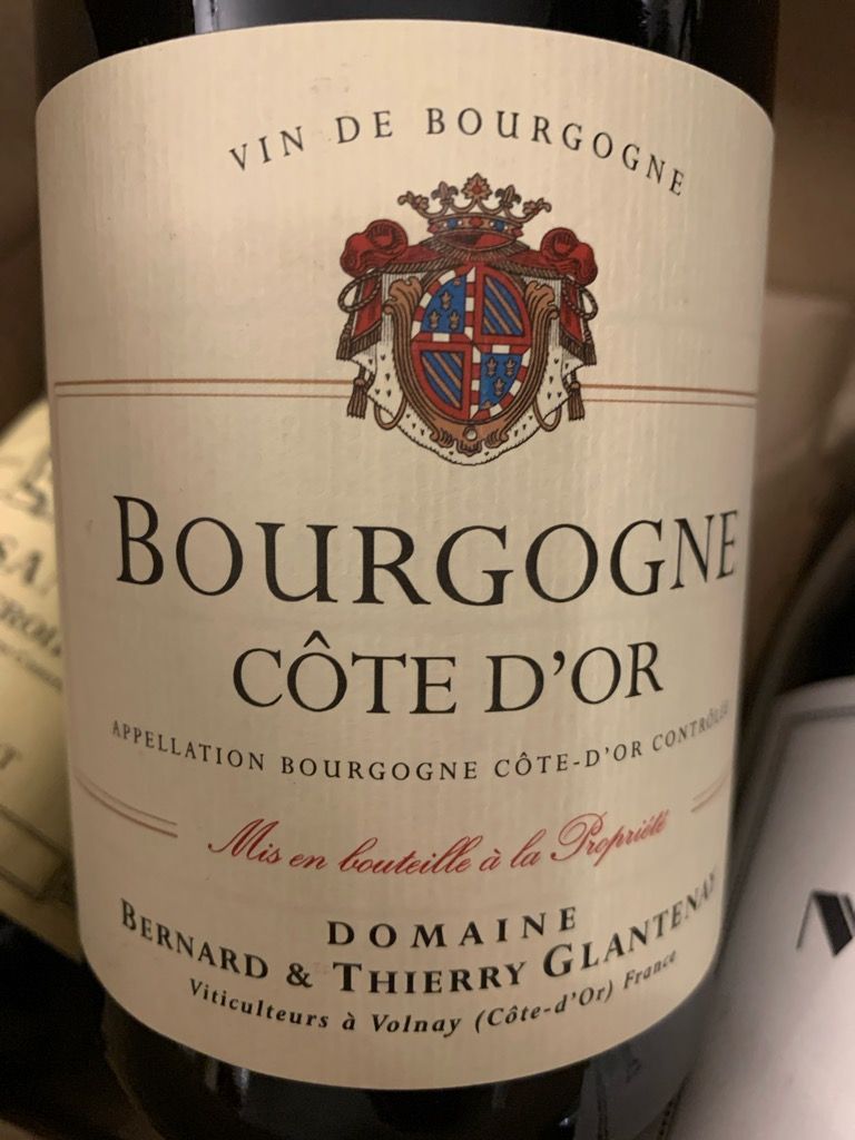 2021 Domaine Bernard & Thierry Glantenay Bourgogne, France, Burgundy ...