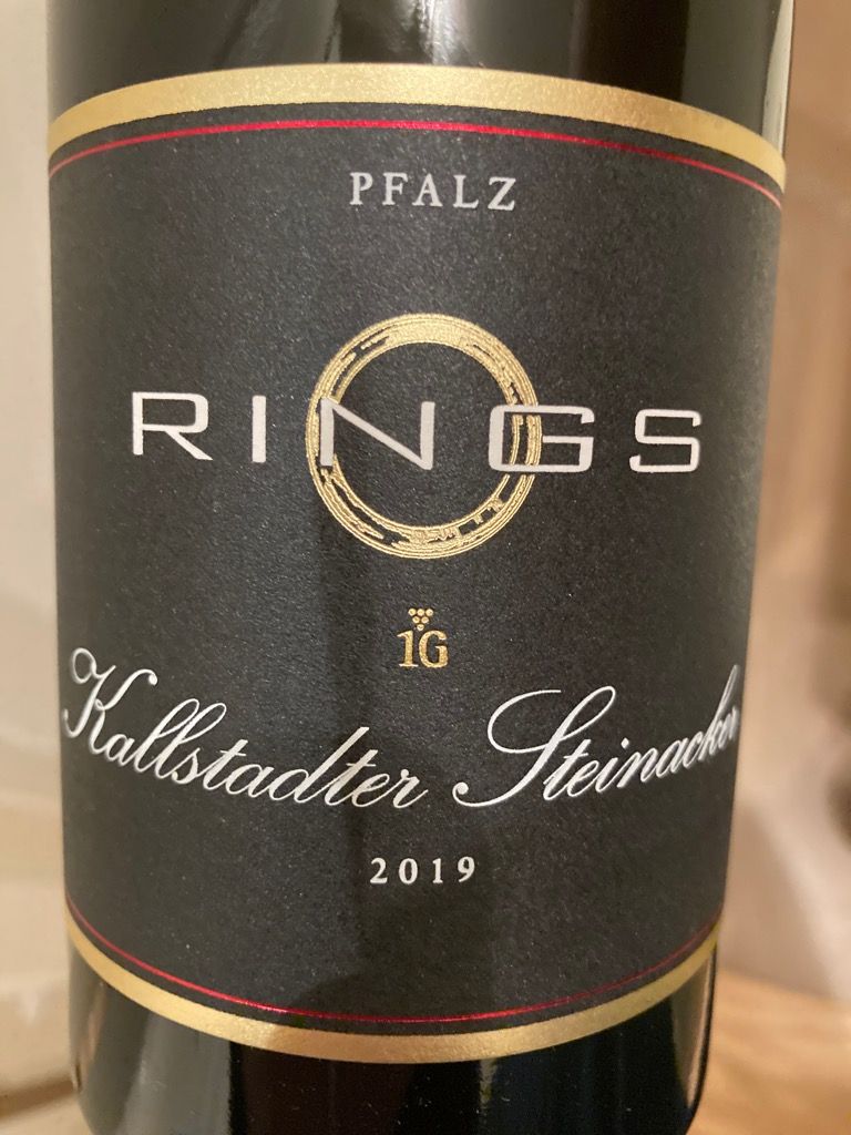 2019 Weingut Rings Kallstadter Steinacker Riesling Erste Lage, Germany ...