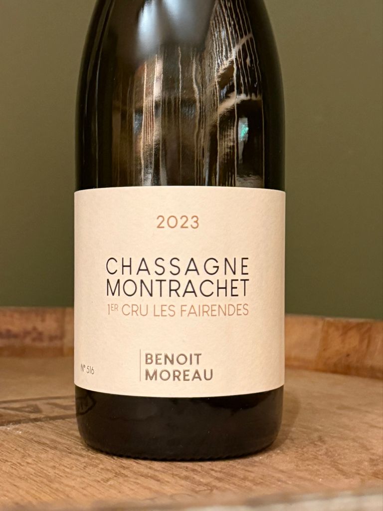 2022 Benoit Moreau Chassagne-Montrachet 1er Cru Les Fairendes