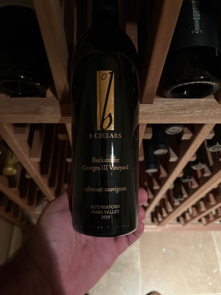 2019 B Cellars Cabernet Sauvignon Beckstoffer Georges III Vineyard, USA ...