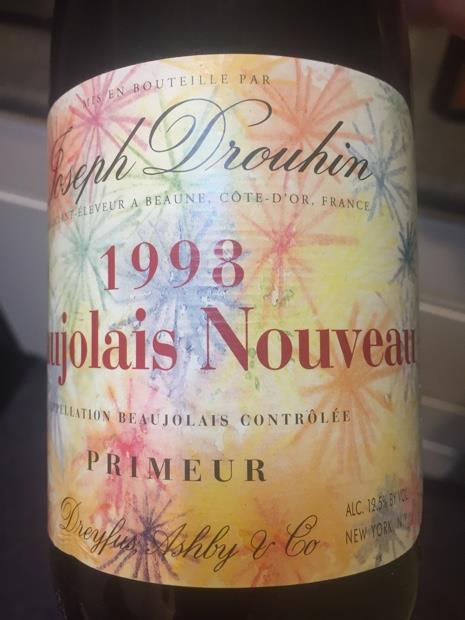 2021 Joseph Drouhin Beaujolais Nouveau - CellarTracker